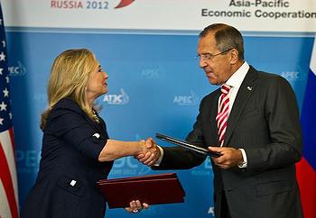 Clinton and Lavrov
