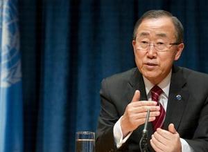 UN Secretary -General Ban Ki-moon