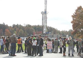 no fracking rally Ohio
