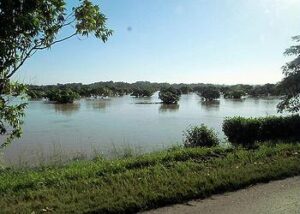 Flooding from Hurricane Sandy in Central Cuba (Photo by Magister Ludi)