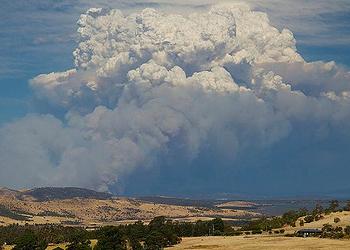 bushfire, Tasmania