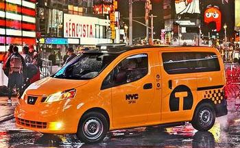 taxi Times Square