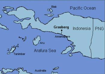 Papua map