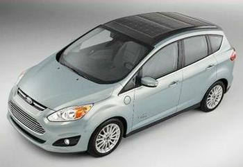 Ford C-Max Energi solar (Photo courtesy Ford)
