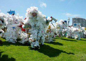 plastic bag monsters