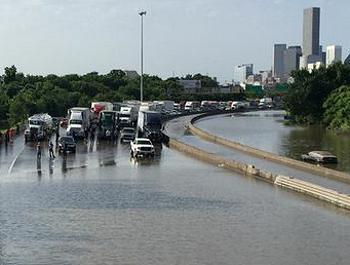 flooded highway