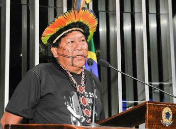 Yanomami leader