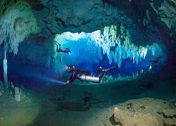 cave divers