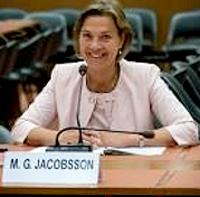 Ambassador Marie Jacobssen (Photo courtesy Environmental Peacebuilding)