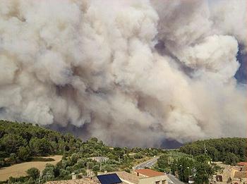 wildfire Spain