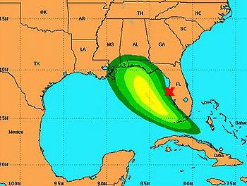 hurricane map