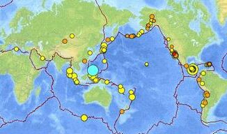 earthquake map