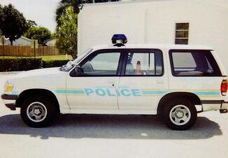 police car