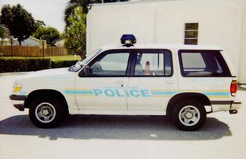 police car