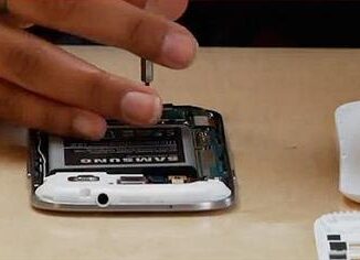 dismantling cell phone