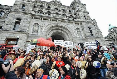 pipeline protest