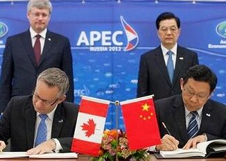 Canadian & Chinese officials