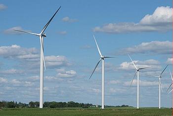 wind turbines