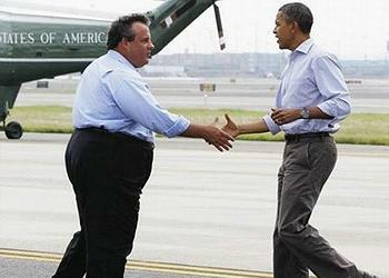 Christie, Obama