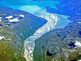 Greenland glacier