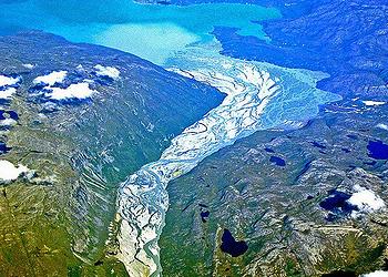 Greenland glacier