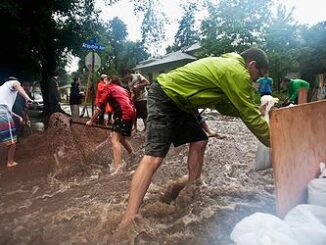 Boulder flood