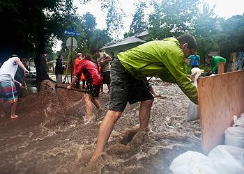 Boulder flood