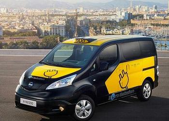 Nissan electric taxi
