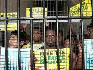 Greenpeace protest
