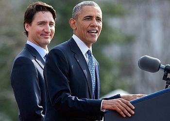 Trudeau, Obama