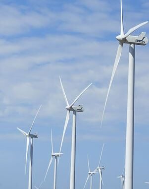 wind turbines