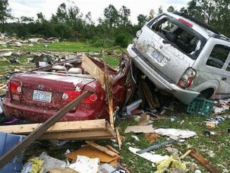 wrecked cars