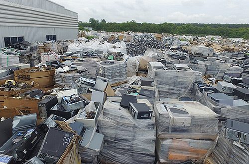 E-waste this year may outweigh the Great Wall of China