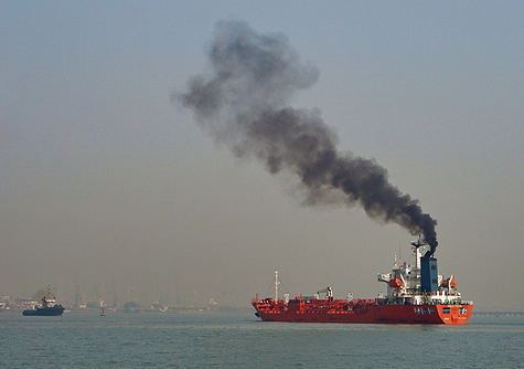 ship smoke