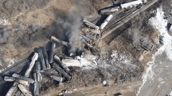 Ohio train derailment