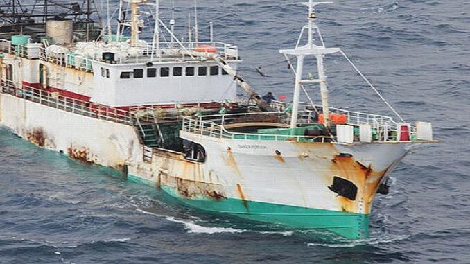 illegal fishing vessel