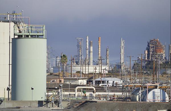 California oil refinery