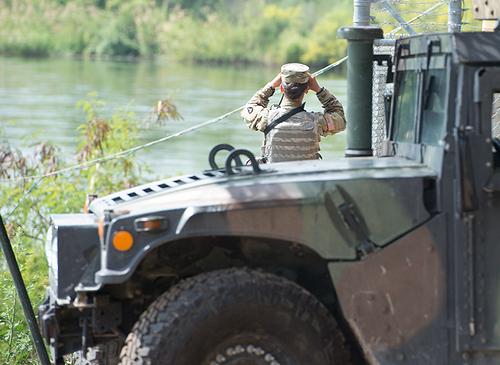 U.S. soldier Rio Grande