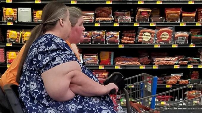 women shoppers processed meats