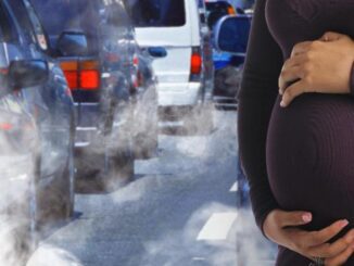 pregnant woman air pollution