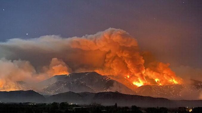 wildfire Nevada