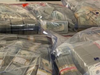US currency seized California