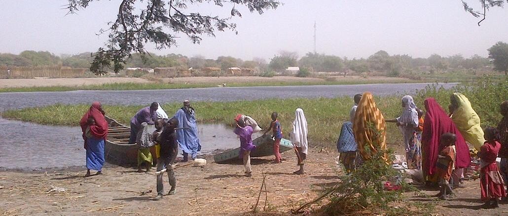 Lakek Chad refugees