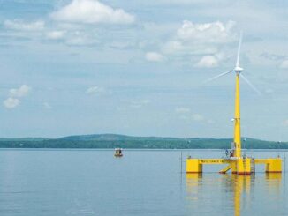 Floating wind turbine Maine