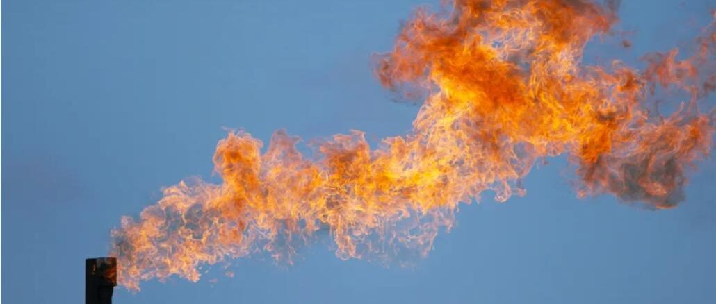 methane flaring USA