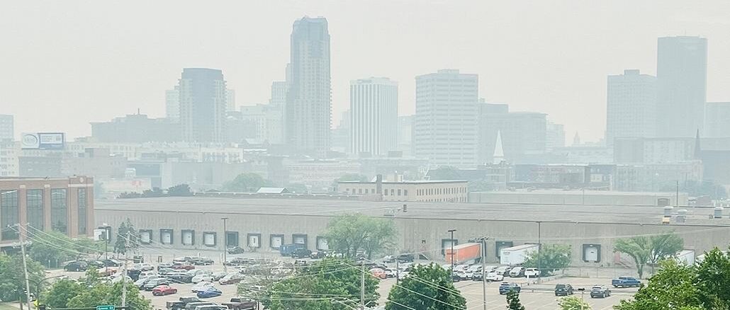 Minneapolis air pollution