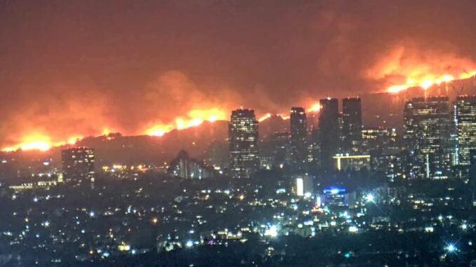 Palisades Fire Los Angeles