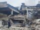 Ukrainian buildings bombed