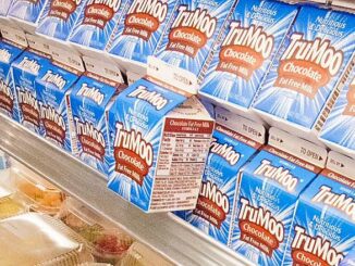 milk in cafeteria