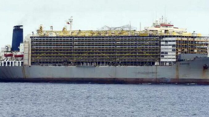 Live animal ship